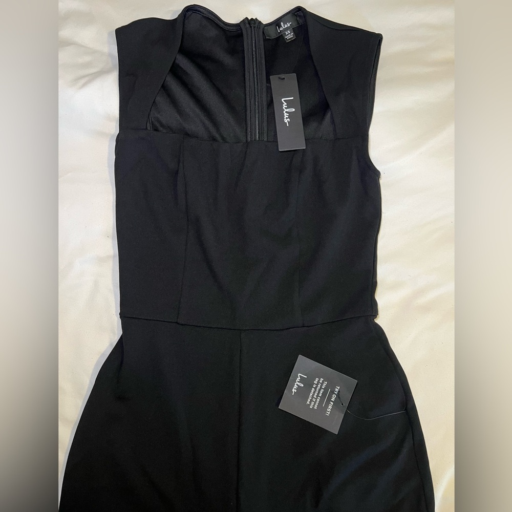 Lulus Enticing Endeavors Black Jumpsuit